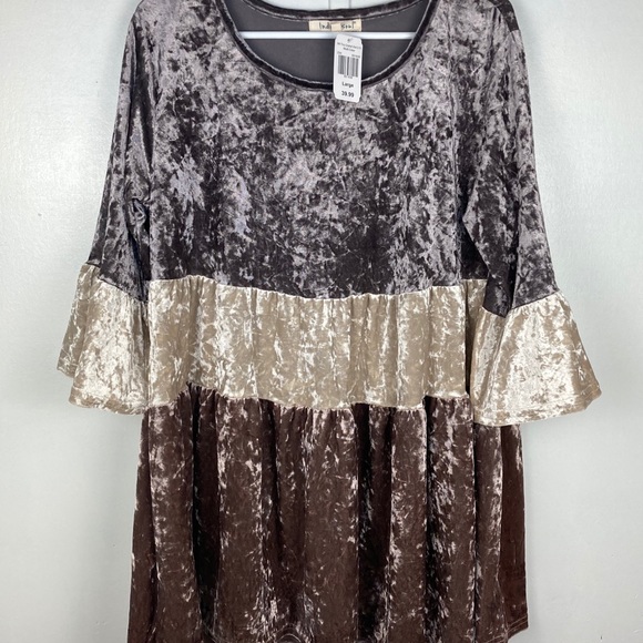 indigo soul Tops - Indigo Soul Blouse Size L.